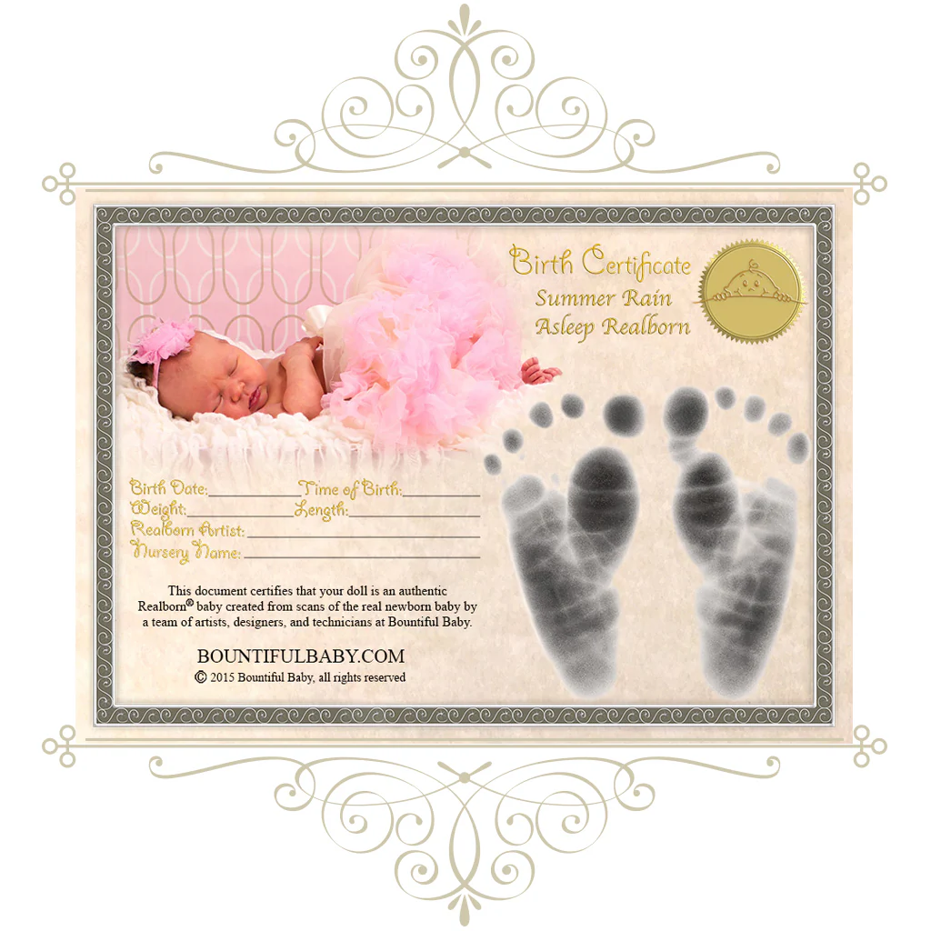 REALBORN-Kit Summer Rain Sleeping