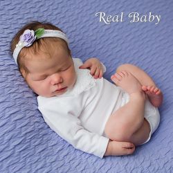 REALBORN-Kit Lavender Sleeping