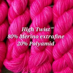 Fuksia - High Twist - (4-fdig)