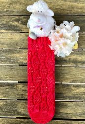 Handgestrickte Socken (38/39)- Handfrbung