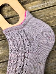 Handgestrickte Socken (38/39) - Handfrbung