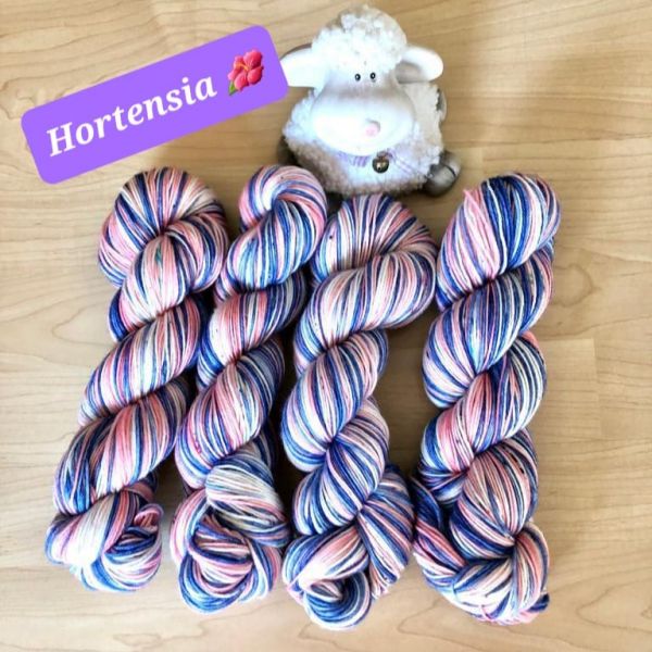 Hortensia - High Twist - (4-fädig)