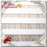 Echthaar Wimpern - 20/3-4 mm  dunkelblond